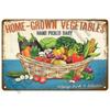 Retro Tin Sign Gardening Metal Sign Vintage Metal Sign For Garden Club Outdoor Indoor Home Wall Decorative Plaque Plates Farm