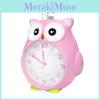 Сова Мультяшный Бесшумный Ночник с Говорящим Детским Будильником для Декора Спальни
