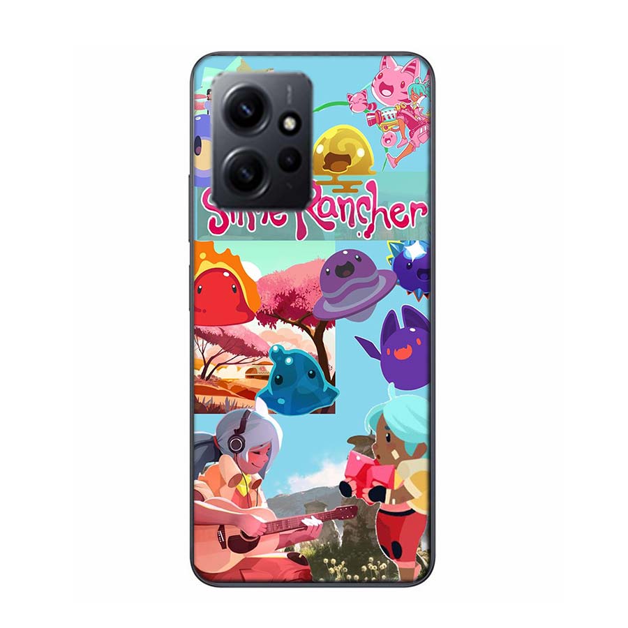 Чехол для телефона S-Slime R-Rancher Game для Redmi Note 14 15 Pro 5G 13 12 Pro Plus 11 11T 11E 11S 10 Pro 10S 9 9S, прозрачный TPU