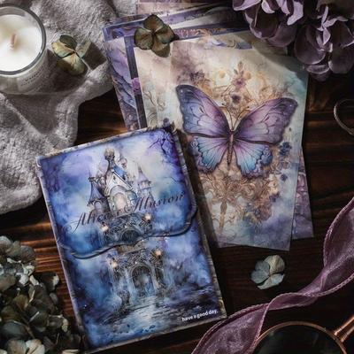 1 шт. Серия «Фантазии Алисы» Мечтательный фон Блокнот Материал для DIY Базовая бумага для карточек Пакет материалов для блокнота «Прекрасный день»