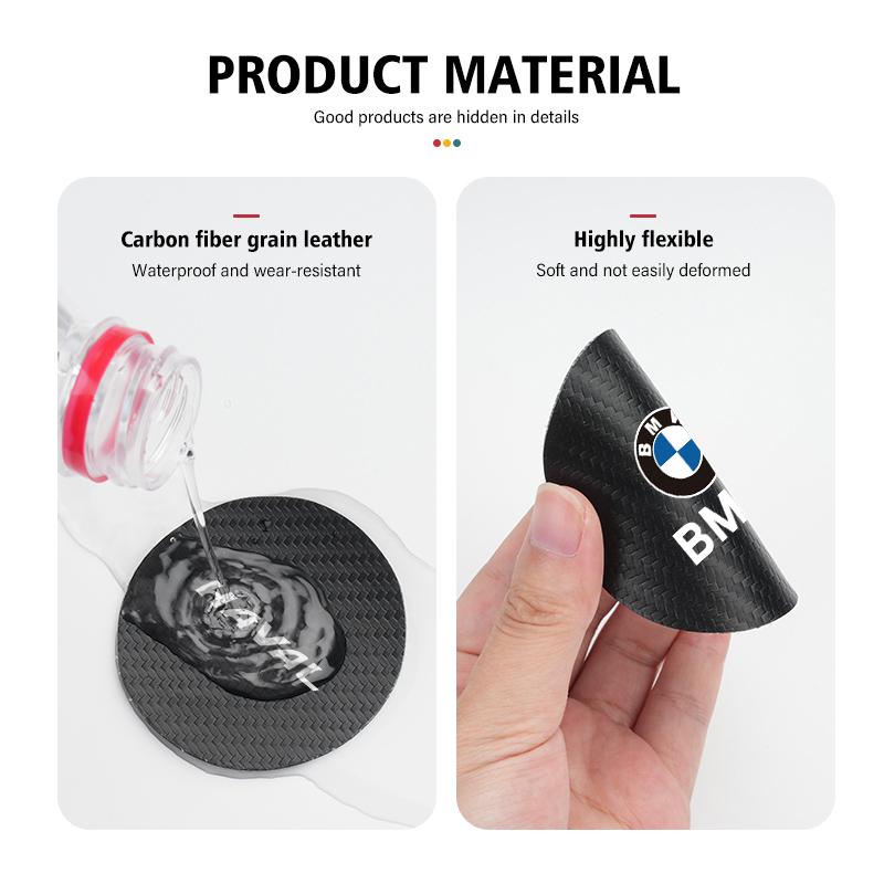 Original Car Water Cup Pad Auto Emblem Coaster For BMW E46 E90 E60 F30 F10 E39 E36 F20 G20 G30 E92 E87 E91 X5 E70 F11 E30 F31 X3 YF6