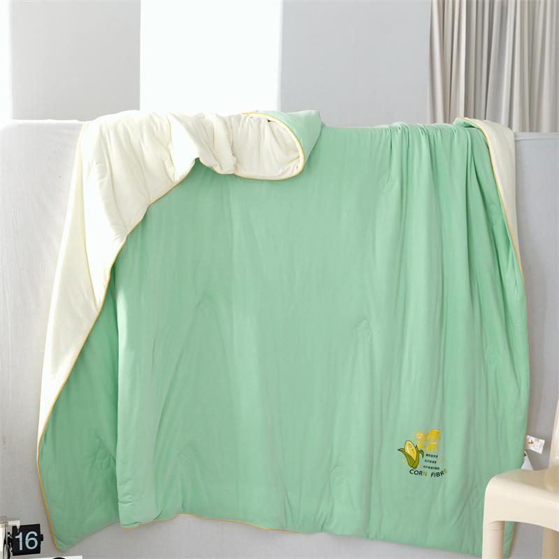 Knitted Cotton Corn Soft Glutinous Quilt Summer Cool Quilt Air Conditioning Quil,Fiber Summer Cooling Air Conditioning Blanket