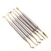 Dental Composite Resin Filling Spatula Titanium Plated Head Resin Filler Set Dental Teeth Whitening RestorationTool