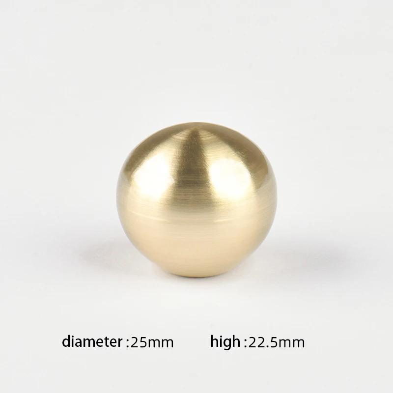 Round Brass Dresser Knobs Drawer Handle Cabinet Door Handle Antique Antique Kitchen furniture Hardware Knob Kitchen Handles