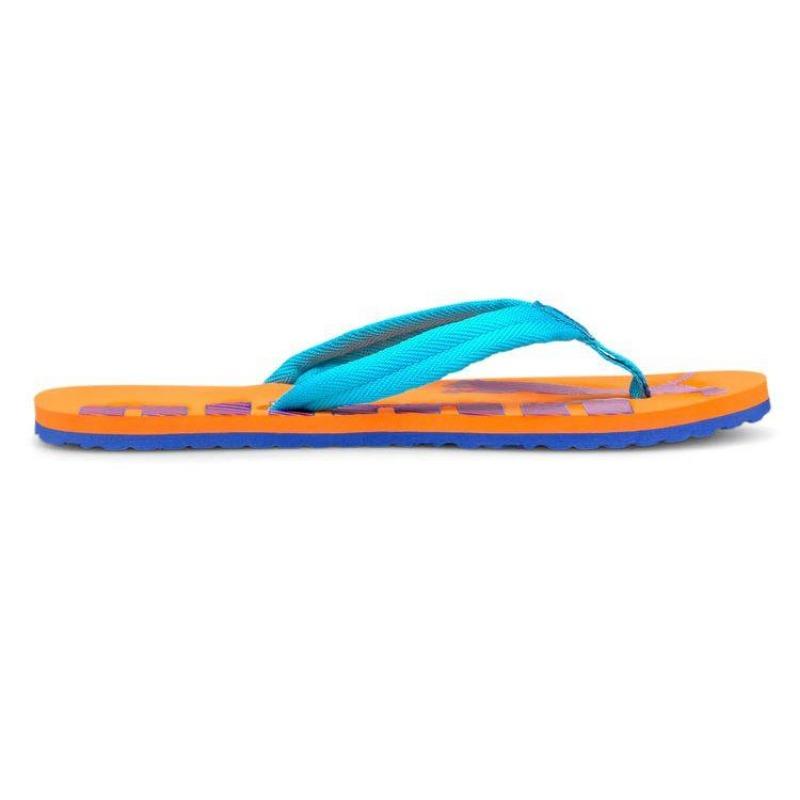 PUMA Epic Flip V2 Unisex Minimal Fashion Rubber Outsole Flip Flops Blue Orange 360248-52