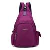 Women Summer Backpack Waterproof Nylon Chest Bag New Female Bag Mommy Bag Sports One Shoulder Cross-back Travel Small Backpack CLE