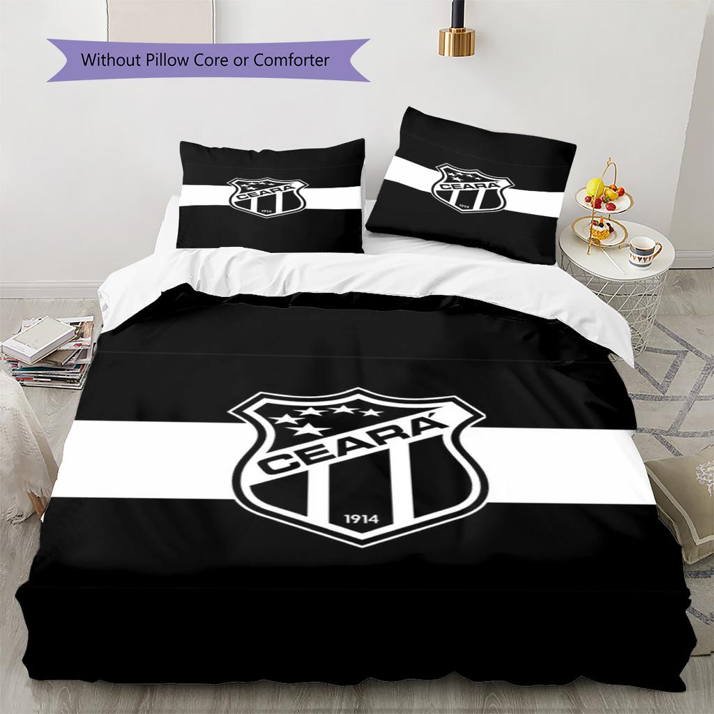 Ceara Pattern Bedding Set Quilt Cover Pillowcase Home Decor Gift (1 * duvet cover + 2 * pillowcase, without core)