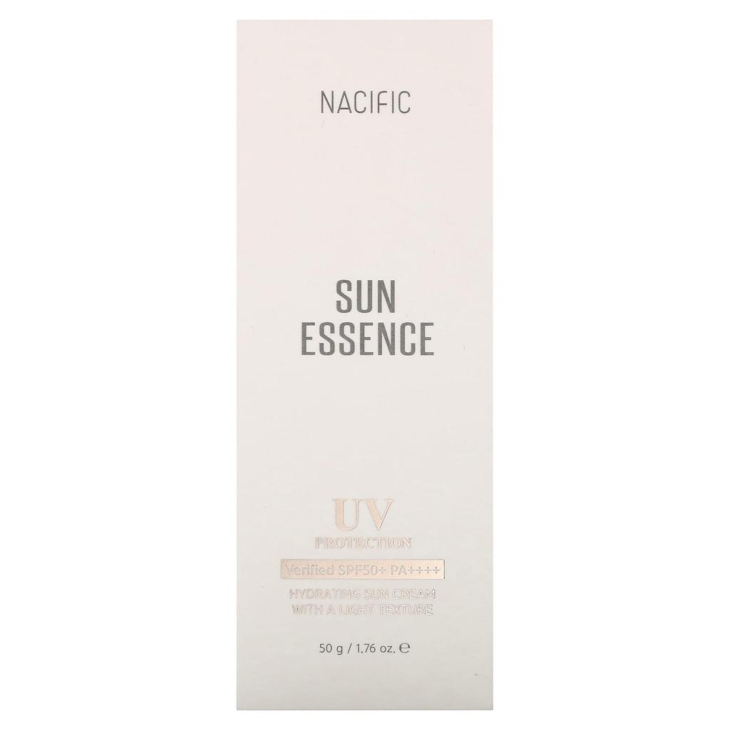 NACIFIC Sun Essence, Sun Protection, SPF 50+ PA++++, 50 G (1.76 Oz)