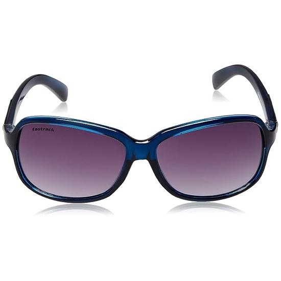 Женские неполяризованные солнцезащитные очки Fastrack Butterfly (P161Bk2F|Черный)