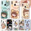 Чехол для телефона INS Cartoon Kawaii Girls для Huawei Honor 10 Lite 9 8S 8A 8X 9X Pro P Smart Z Y5 Y6 Y7 Y9S 2019 50, мягкий силиконовый чехол