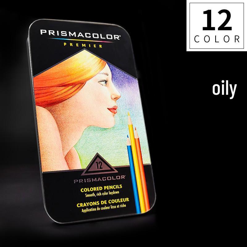 Масляные цветные карандаши San Fu Prismacolor, 150 цветов, для художественных студентов, толстый грифель и яркие цвета