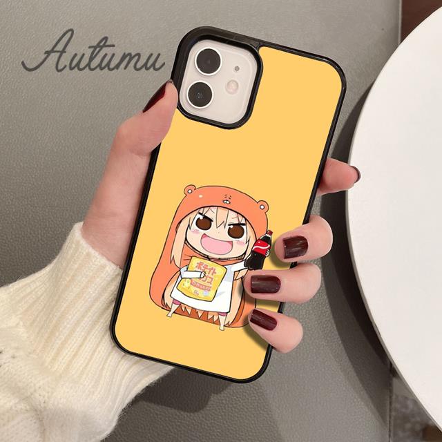 Химото! Чехол для телефона Умару-чан для iPhone 11 12 13 14 Pro Max mini X XR XS SE 2020 5s 6S 7 8 Plus Samsung Galaxy S21 S22 shell
