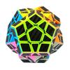 Carbon Fiber Sticker Megaminxeds Magic Cube Puzzle 3x3 Megaminx Speed Cube Puzzle Gift Educational Toy for Children