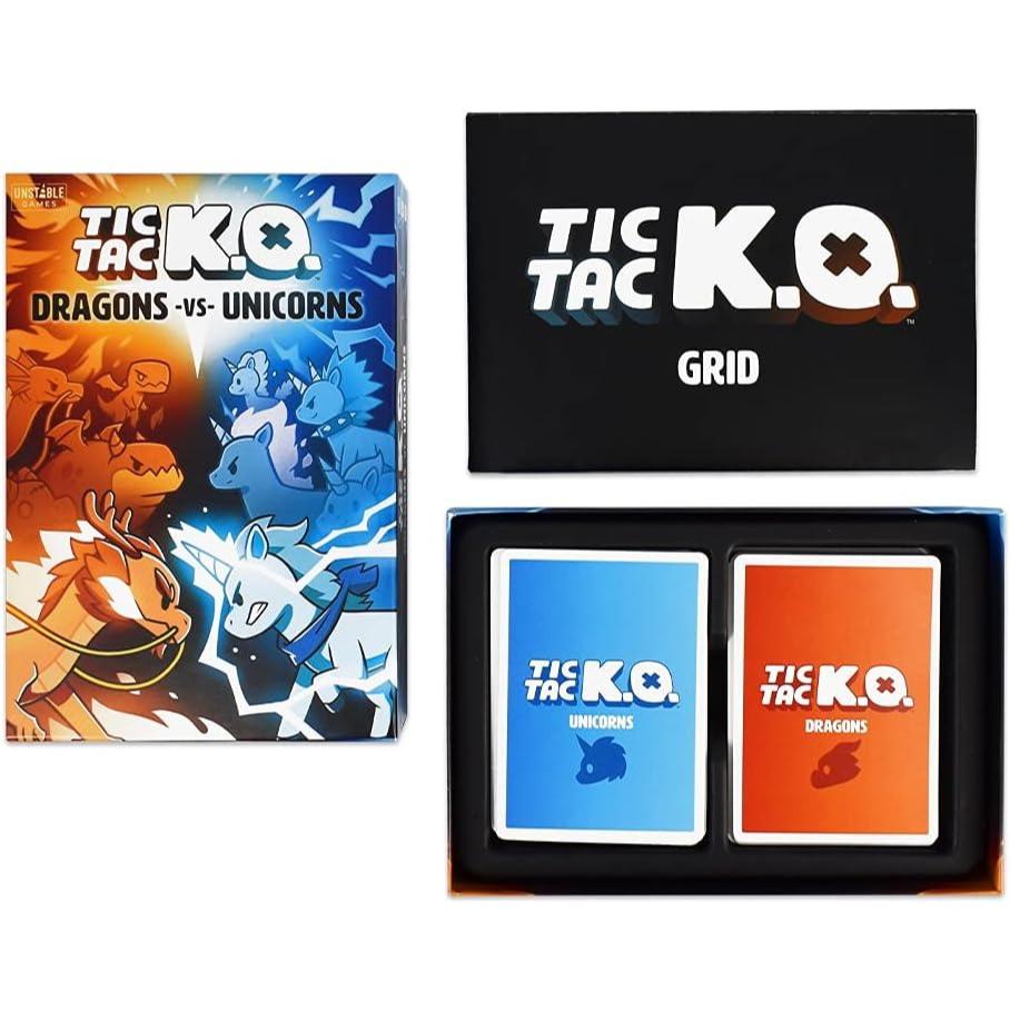 Dragons Vs Unicorns Base Game Quick-to-learn Team Card Game