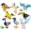 MOC Cartoon Animals Building Blocks Cute Crow Seagull Oriole Model Home Decoration Puzzle Assemble Toys For Kid Gifts