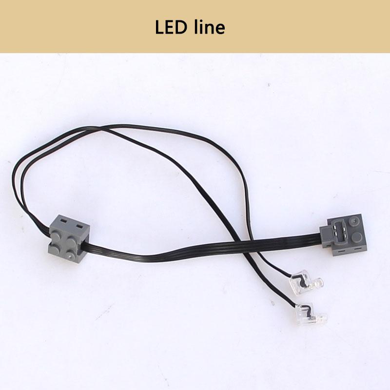Building Block Motor Lithium Battery Functions Toys Tool Servo Remote Motor PF Model Sets Compatible with Lego High-tech Parts