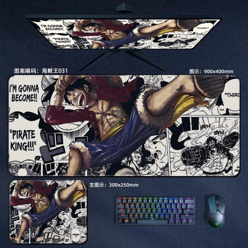 Анимация Морской Король Периферия Милый Кожаный Коврик для Мыши ONE PIECE Мальчики Большой Маленький Киберспорт Игра Офис Компьютер Клавиатурный Коврик Коврик для Стола Ноутбука