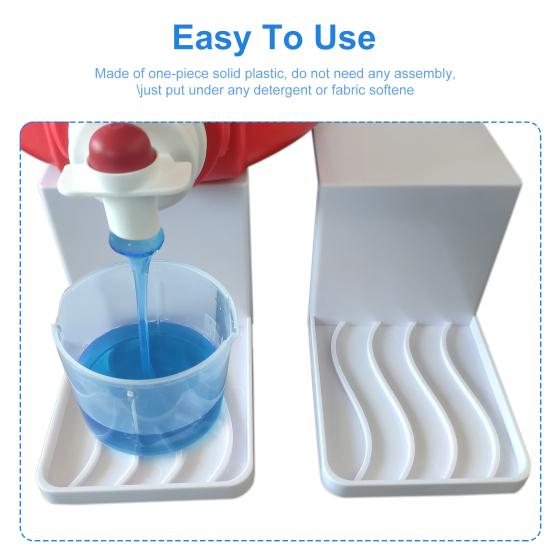 Подстаканник для стирального порошка, прочный дозатор для стирального порошка, органайзер для ополаскивателя для белья, капельница