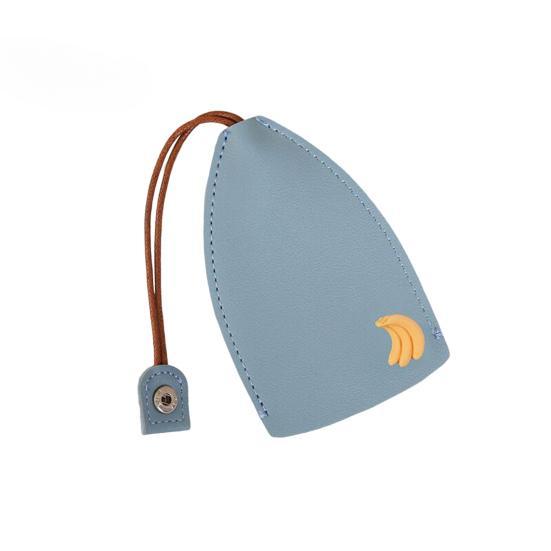 Практичный тонкий шов из искусственной кожи, кошелек для ключей, мультяшная экономка, брелок для ключей, товары для дома