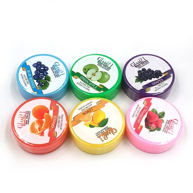 Disposable Nail Remover Towels Do Not Hurt Real Nail Remover Cotton Tablets, Fruit-flavored Nail Remover Towels