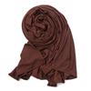 175*80cm Big Size Modal Cotton Jersey Hijab Scarf Long Muslim Shawl Plain Soft Turban Headscarf Wraps For Women Islamic Headband