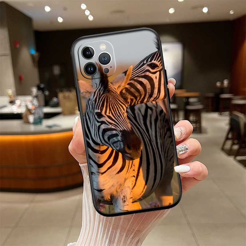 NH6 animal zebra giraffe Phone Case for OPPO A40 A60 A80 A15 A16 A16K A12 A17 A17K A54 A54S A53 A53S A55 A56 A57 A98 F23