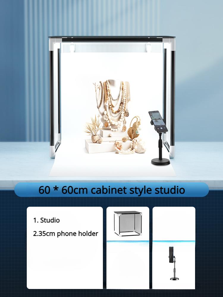 Многоразмерный светодиодный небольшой заполняющий светильник, специальный фоновый короб для студийной фотографии, профессиональное складное портативное простое осветительное оборудование