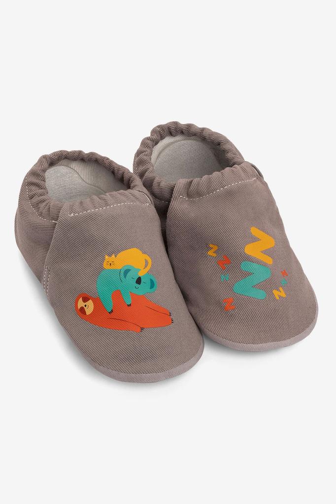 Slumber Hyper Warm Серые босоножки Smart Booties