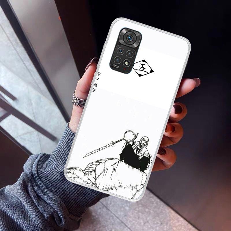 Bleach Shinji Hirako Phone Case For Xiaomi Redmi Note 15 14 14S 13 12S 12 Pro Plus 11S 11 10S 10 4G Cover 11E 11T 5G Print Funda