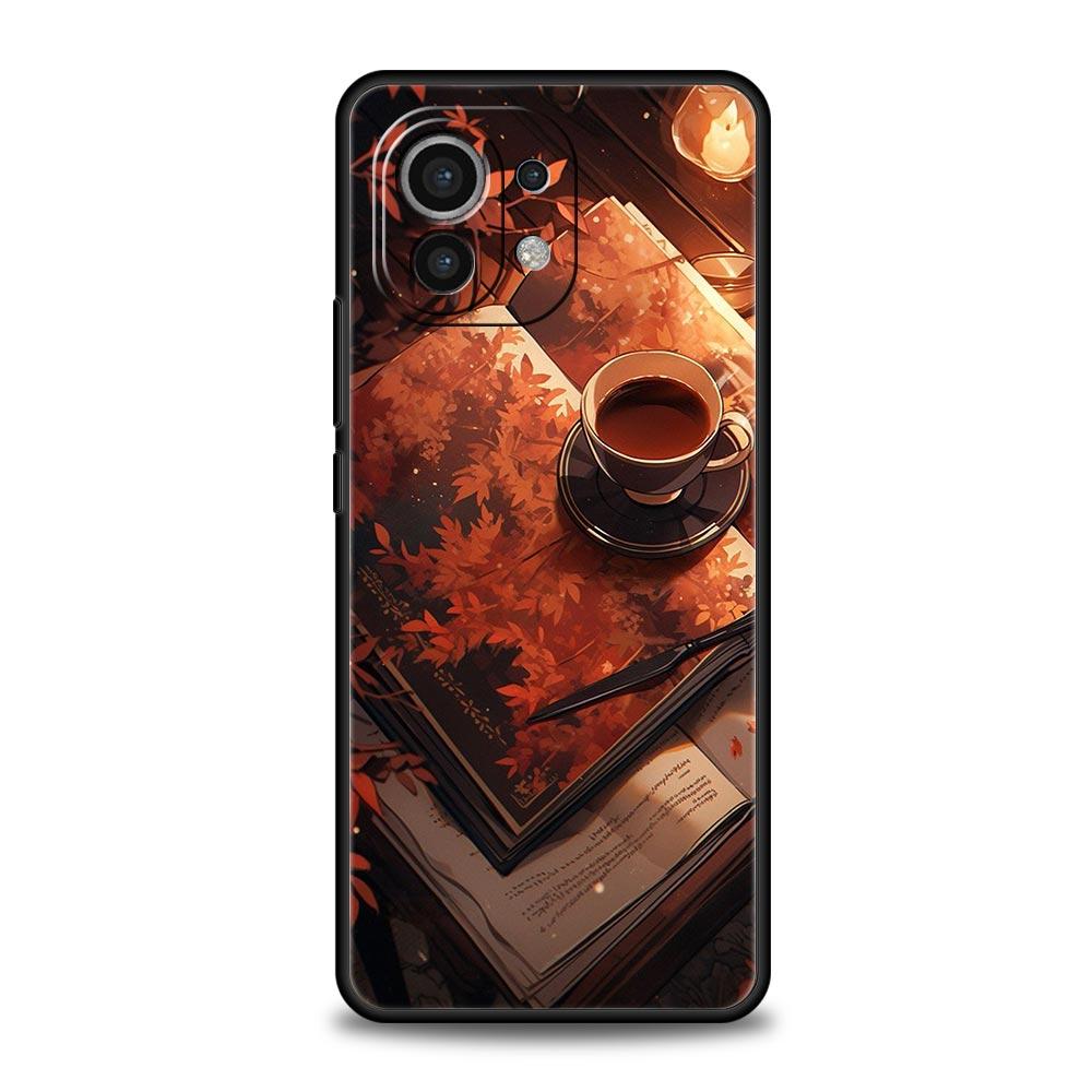Чехол для телефона 'Тыква Осенние Листья Кофе' для Xiaomi Mi 17 Pro Max 15 14 13 12 11 Ultra 15T 14T 13T 12T Pro Lite Мягкий ТПУ