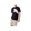 Puma Футболка с круглым вырезом и логотипом, повседневная, мужская, черная 678086-01