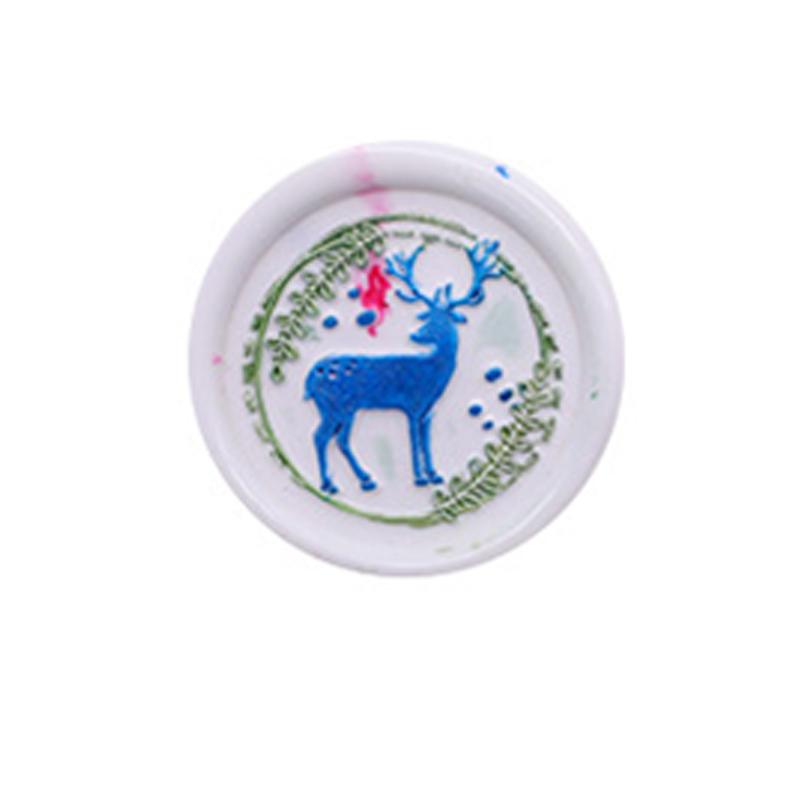 Рождественская восковая печать штамп старинная запечатывающая головка штампа для рождественской упаковки подарков открытки DIY скрапбукинг конверты приглашения