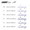 Lamy Fountain Pen Nib M Cp1 Matte Black Regular Imported Product (Medium) L56-M Dual-use