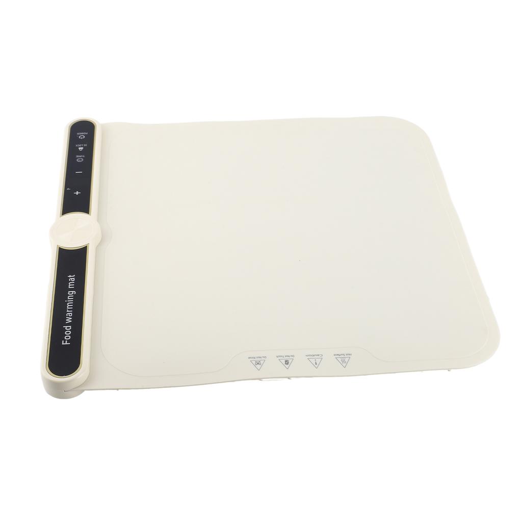 360W 6 Timer 9 Temperature Levels Portable Food Warming Mat Rolled Storage Silicone Electric Food Wa
