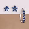 3PCS Stainless Steel Zircon Cartilage Flower Piercing Ear Stud Earring For Women Helix Tragus Engagement Birthday Jewelry Gift