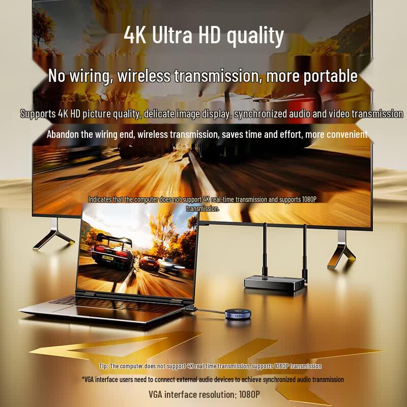 BIAZE R40 4K Беспроводной HDMI-передатчик для зеркалирования экрана