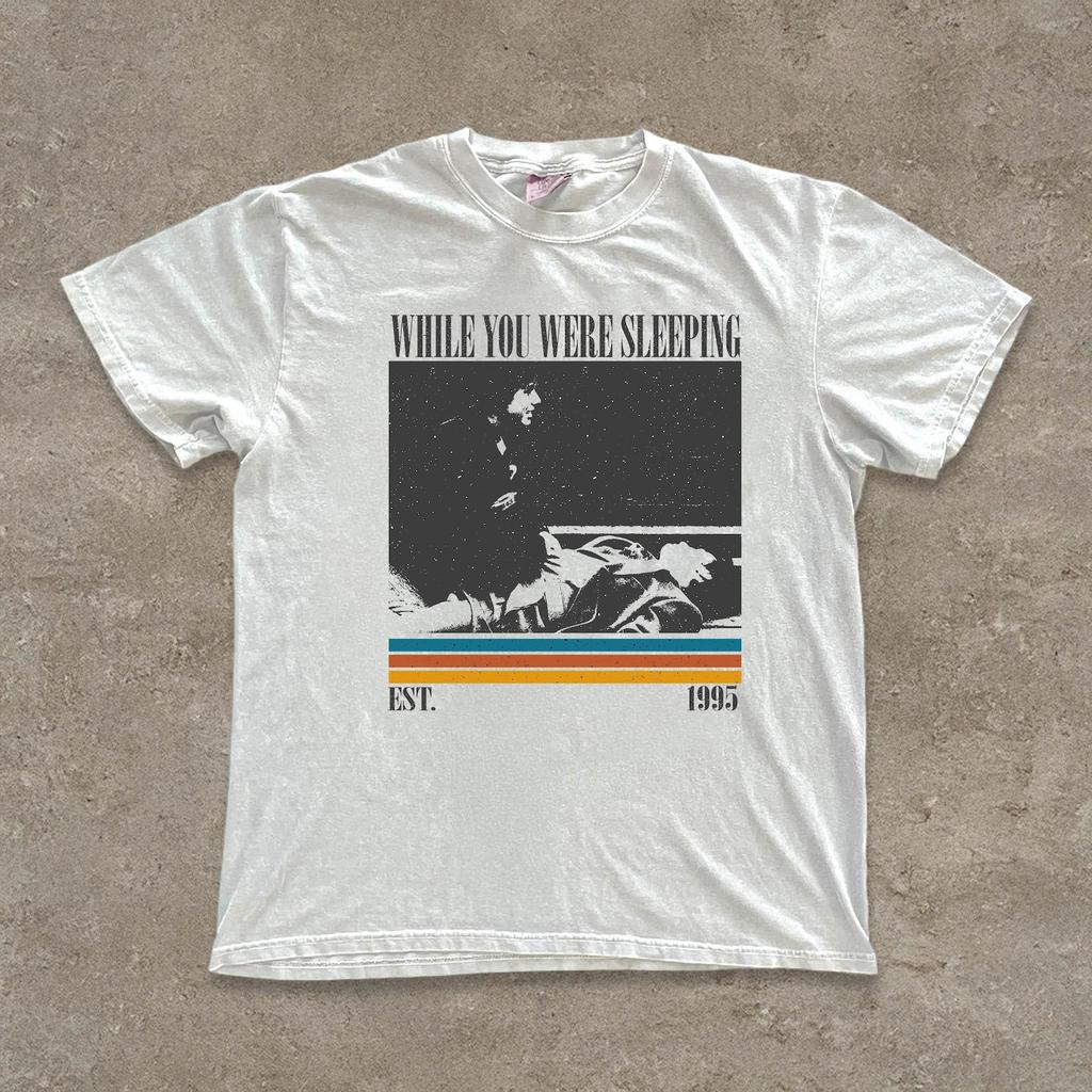 While You Were Sleeping Movie T-Shirt and kids tshirt, Retro Film Shirt and kids tshirt, Comfort Colors Unisex T-Shirt and kids tshirt