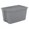 Extra Large 30 Gallon Plastic Storage Bin with Snap-On Lid Stackable Container Ideal Home Office Garage Organization