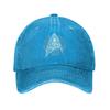 Stars Treks The Original Series   Baseball Cap Sun Kpop Rock Adjustable Washed Trucker Hat Unisex Men Stylish Print Snapback Cap