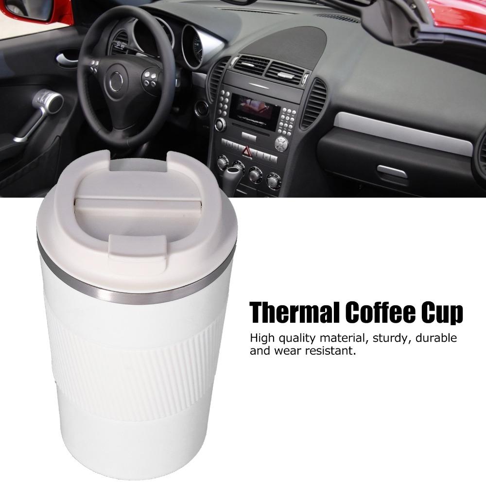 Reusable Thermal Travel Mug 380ML Capacity Portable Coffee Mug Durable Travel Coffee Mug Daily Use