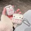 Для AirPods 3 2 1 Чехол Блестящий Мультяшный Мягкий Силиконовый Чехол Для Airpods Pro 1 2 Девочки Розовое Сердце Чехол для Наушников Аксессуары