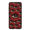 Чехол для телефона для Samsung Galaxy S25 S23 S22 S24 Ultra FE S8 A05 A06 A15 A16 A36 A37 A35 A54 A24 A55 A56 A57 A25 A26 A53 A17 Жуткое Страшное Лицо Глаза Чехол