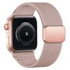 Магнитный петлевой ремешок для Apple Watch 40мм 44мм 45мм 49мм 41мм, нейлоновый браслет-скранчи для iwatch Series ultra 2 9 3 6 7 8 se 10