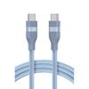 Anker USB-C & Cable (1.8m, 240W, Highly Durable Nylon) USB PD Compatible MacBook Pro iPhone 15 Galaxy iPad Pro/Air Various Support Blue