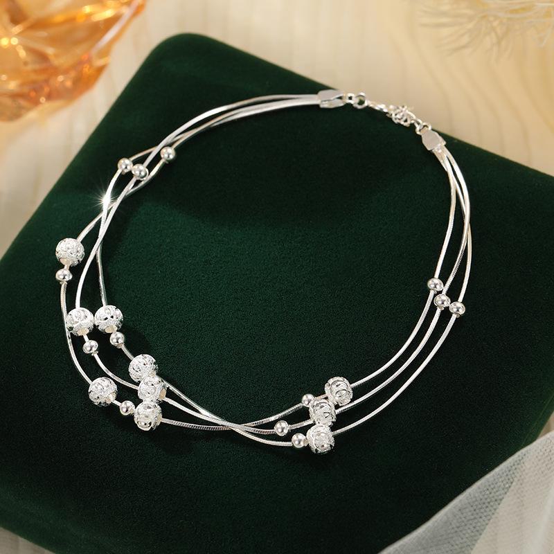 Браслет на щиколотку Banyan Tree S925 Silver Three Lives - новый роскошный женский подарок в китайском стиле