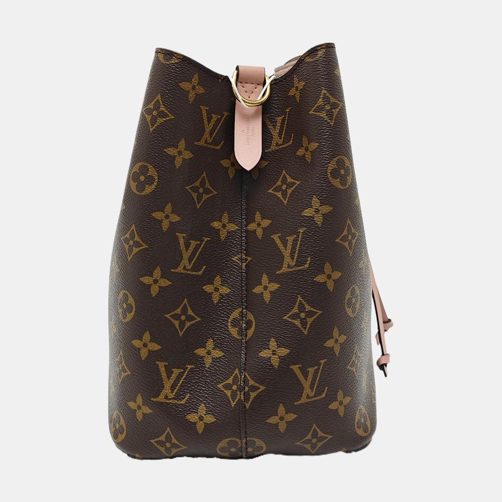 [Pre-Owned] Noe Monogram Coated Canvas And Leather Bucket Bag - Good #46LAVA