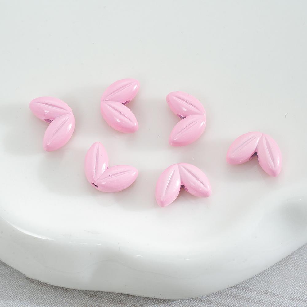 Цвет сплава Бутон Сделай сам Аксессуары Ручная работа Ювелирные изделия Разделитель бусин в виде цветка тюльпана Материал для бисерного ожерелья Цепочка для мобильного телефона