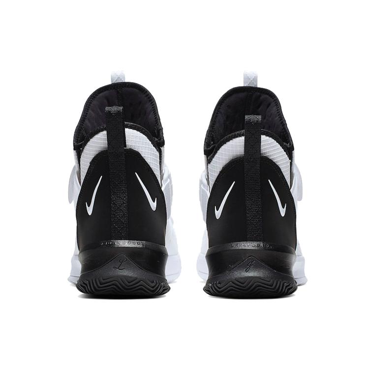 Nike LeBron Soldier 13 Essential 'White Black' (Unisex) White / White / Black Basketball Shoes AR4228 100