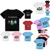 Among Us Game Tshirt Imposter Crewmate Boys Girls Round Neck  Tshirt Kids