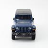 1/32 масштабная модель игрушечного автомобиля для Jeep Wrangler Rubicon, модель автомобиля из сплава, литая под давлением внедорожная игрушка со звуком и светом